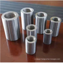 Good quality stainless steel round body long coupling nut